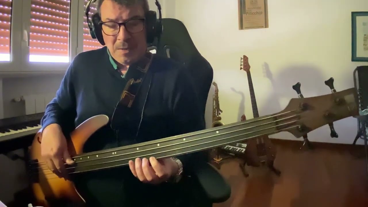 Afternoon in Paris - Fretless bass solo (ibanez srh500f)