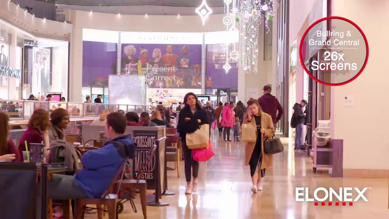 Advertising Domination In Birmingham City Centre - Christmas 2019