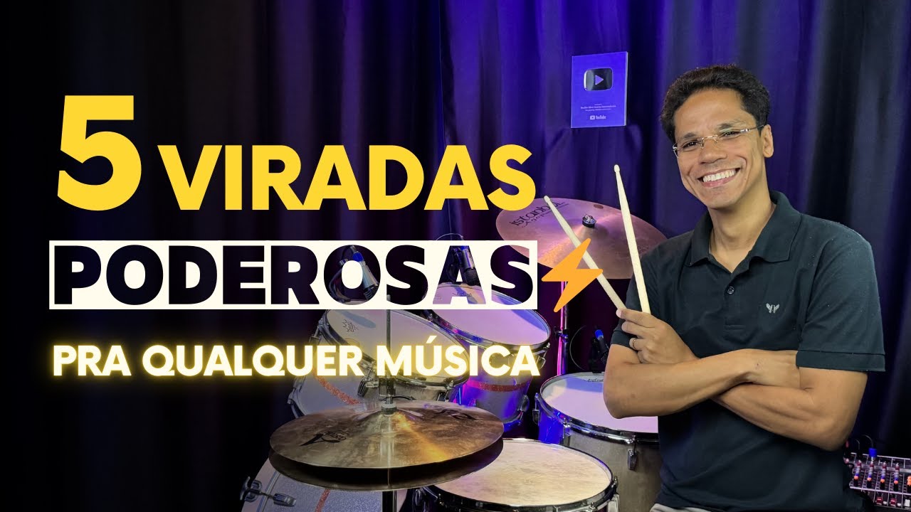 5 VIRADAS SIMPLES que SOAM PROFISSIONAIS na bateria