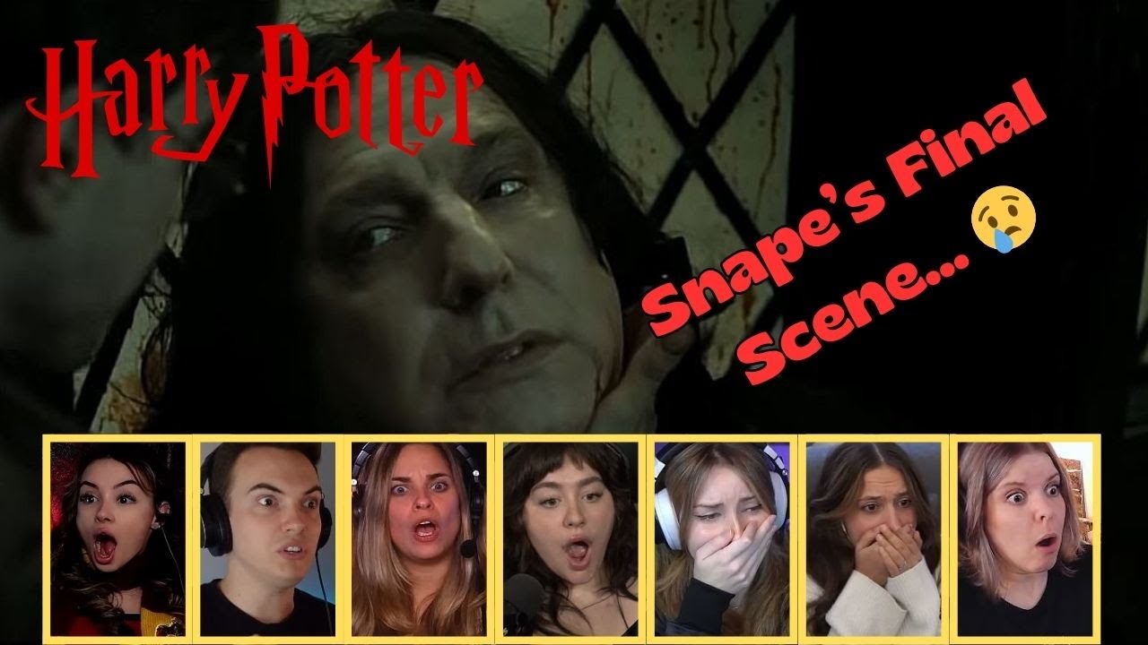 Fans Reacts to Snape’s Death | Harry Potter Emotional Scene 💔
