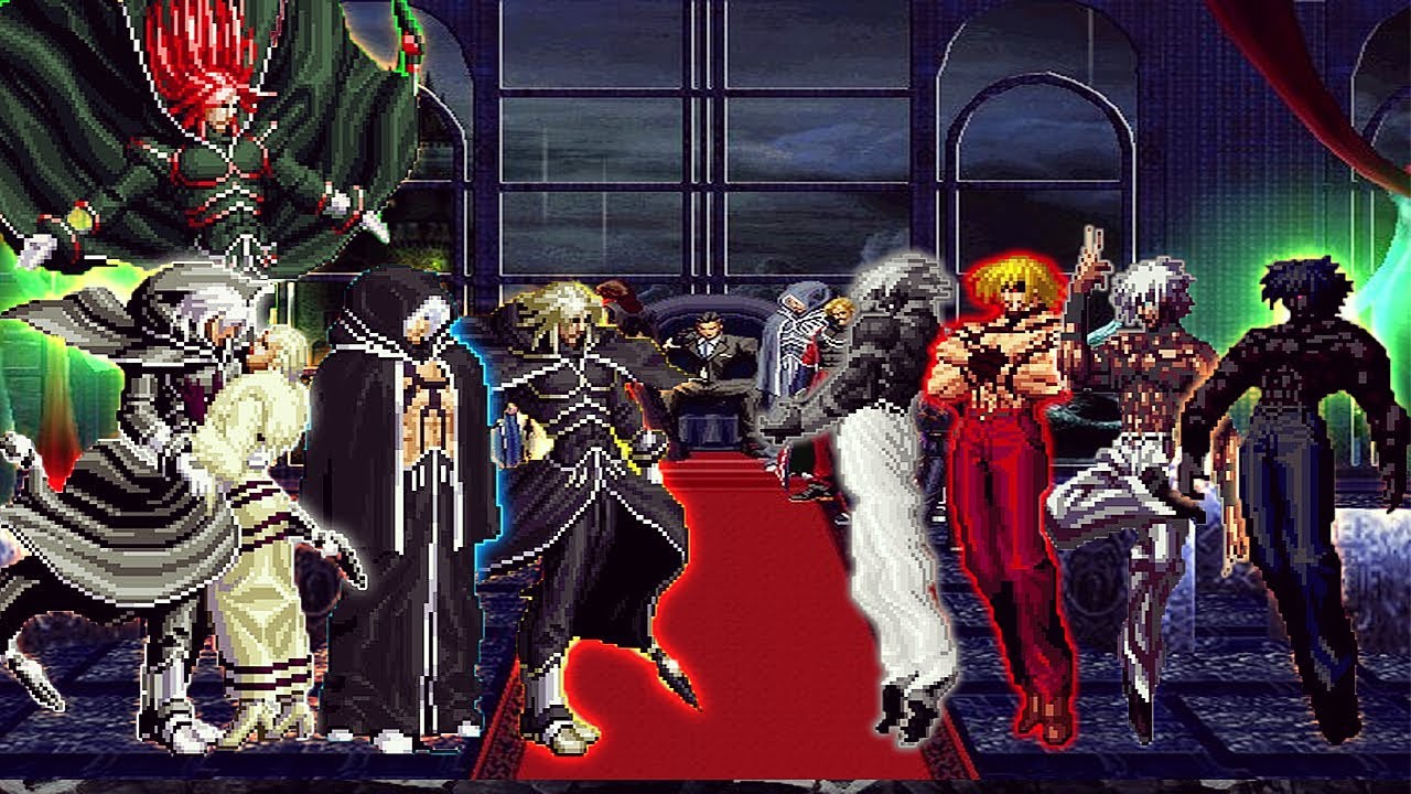 Bosses Igniz Team Vs Super Orochi Team | Mugen Fighters | KOF Mugen