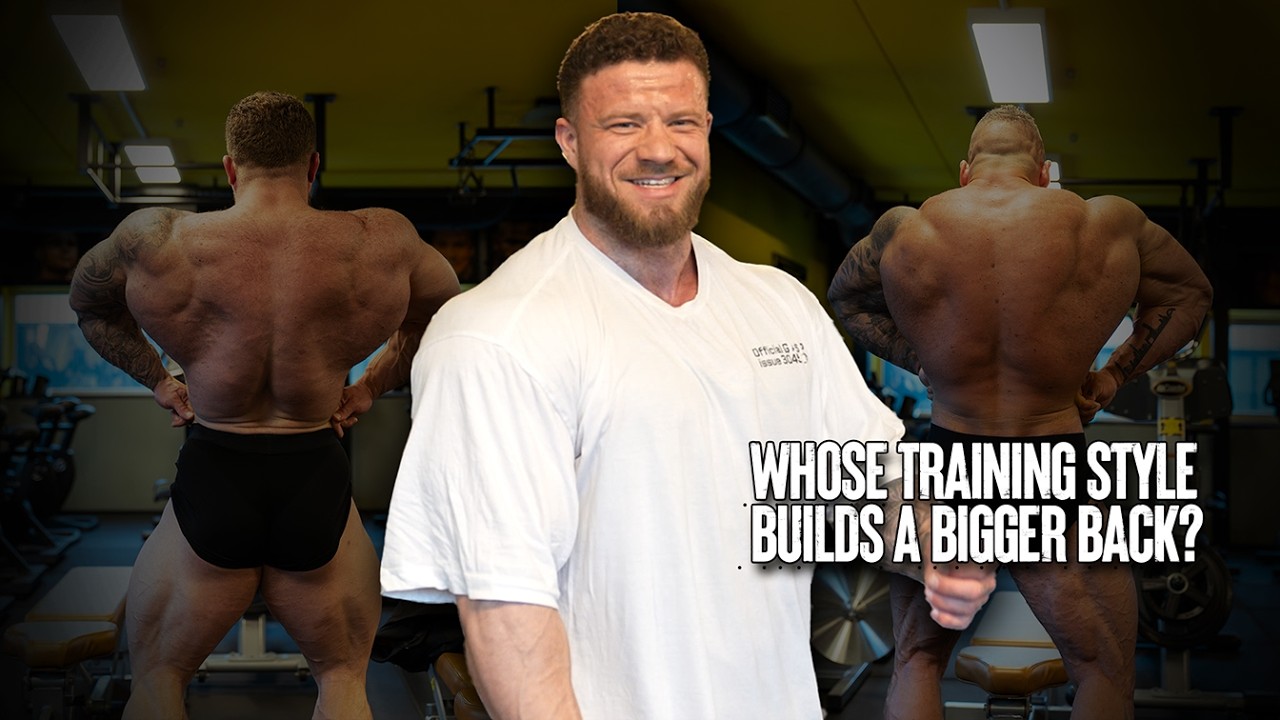 What is the right way to train? Back Day with Alpha Supps team mate Jasper