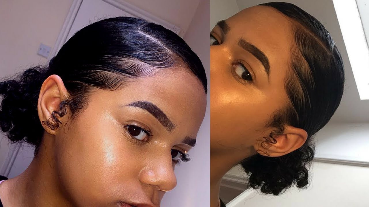 SLEEK LOW BUN + EDGES