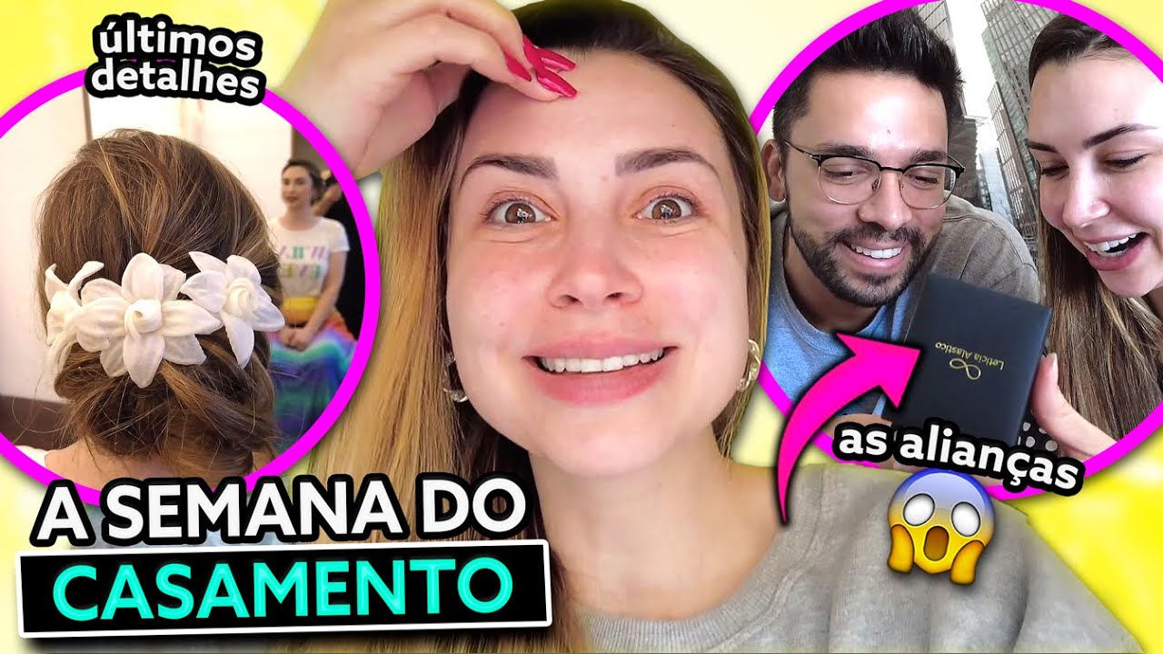 VLOG PRÉ CASAMENTO: FALTAM 4 DIAS!! | Diário dos Noivos #12