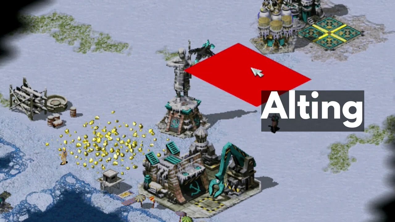 Red Alert 2 - 4 Players Free for All Multiplayer Gameplay