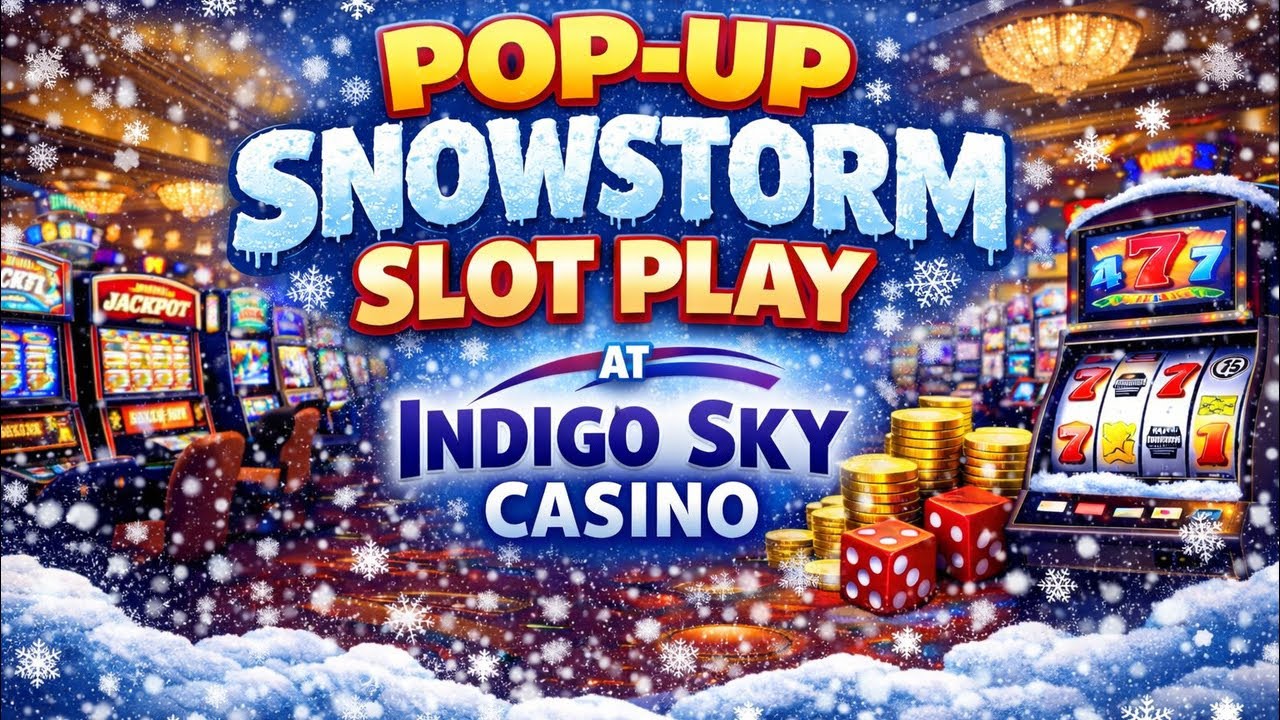 Blizzard Bonus Hunt! Snow Storm Livestream at Indigo Sky Casino ❄️🎰 OCR Slots #casino #Slots
