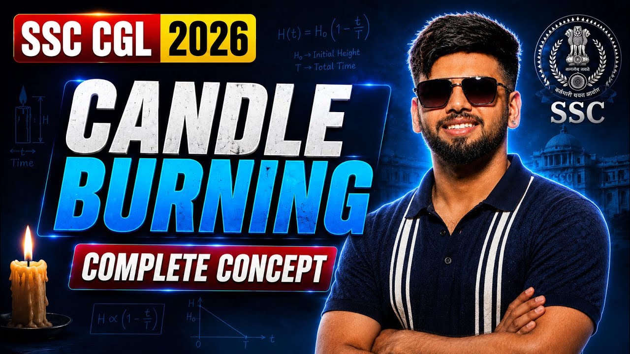 Candle Based Questions | मोमबत्ती वाले सवाल का Complete Concept | SSC CGL 2026 Maths | Abhas Saini