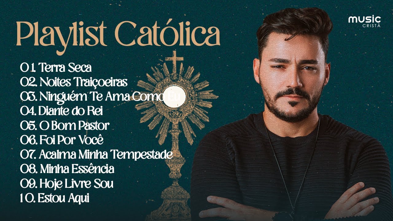 ♫ Playlist Cat&oacute;lica | Thiago Brado | Sele&ccedil;&atilde;o com Cl&aacute;ssicos da M&uacute;sica Cat&oacute;lica