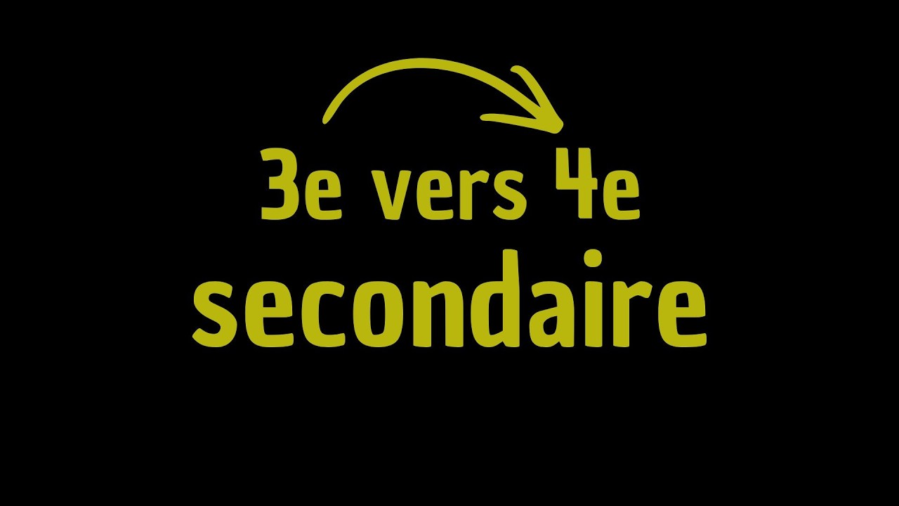 Choix de cours 2026-2027 - sec.3 vers sec.4