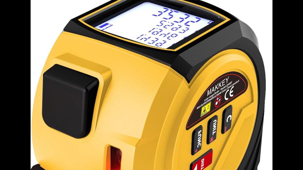 3-in-1 Laser Tape Measure, Almighty Measuring Tool, 131ft Digital Measuring Tape & 16ft AutoLock