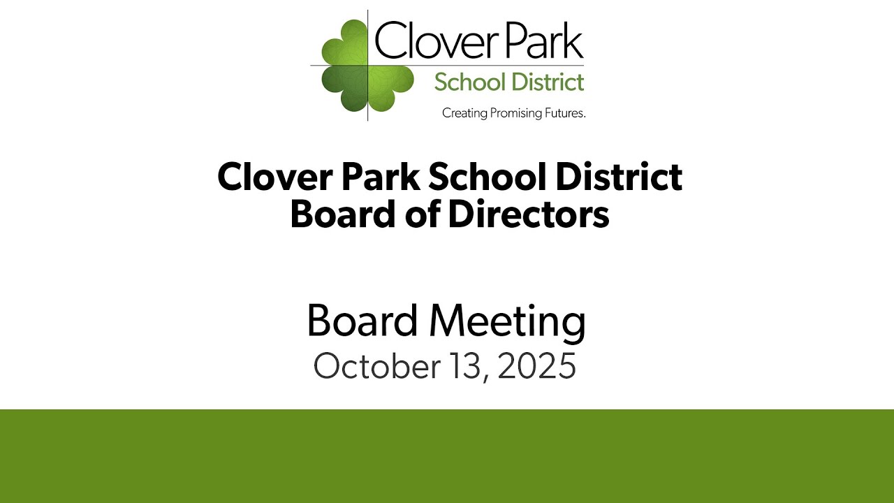 Board Meeting October 13th 2025