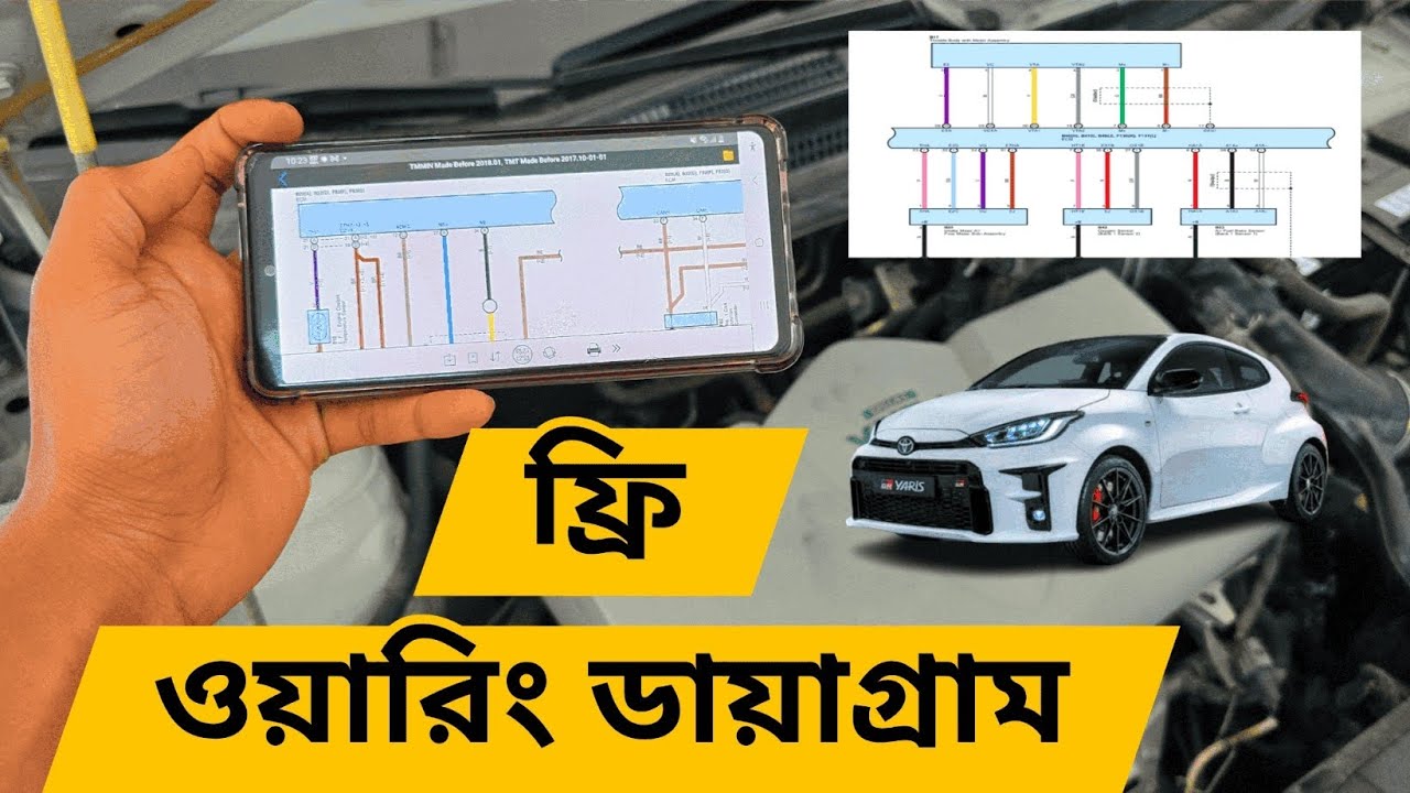গাড়ির ফ্রি ওয়ারিং ডায়াগ্রাম.