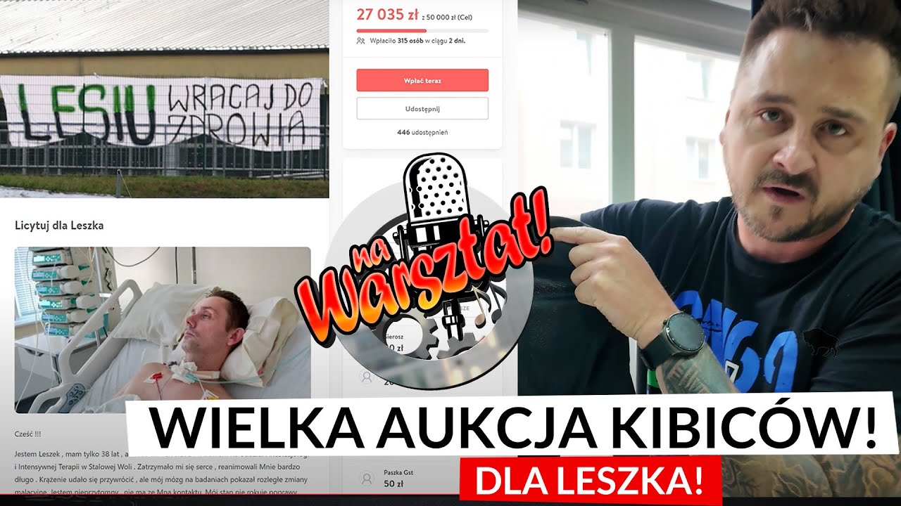 Kibice dla Leszka! - Na Warsztat!