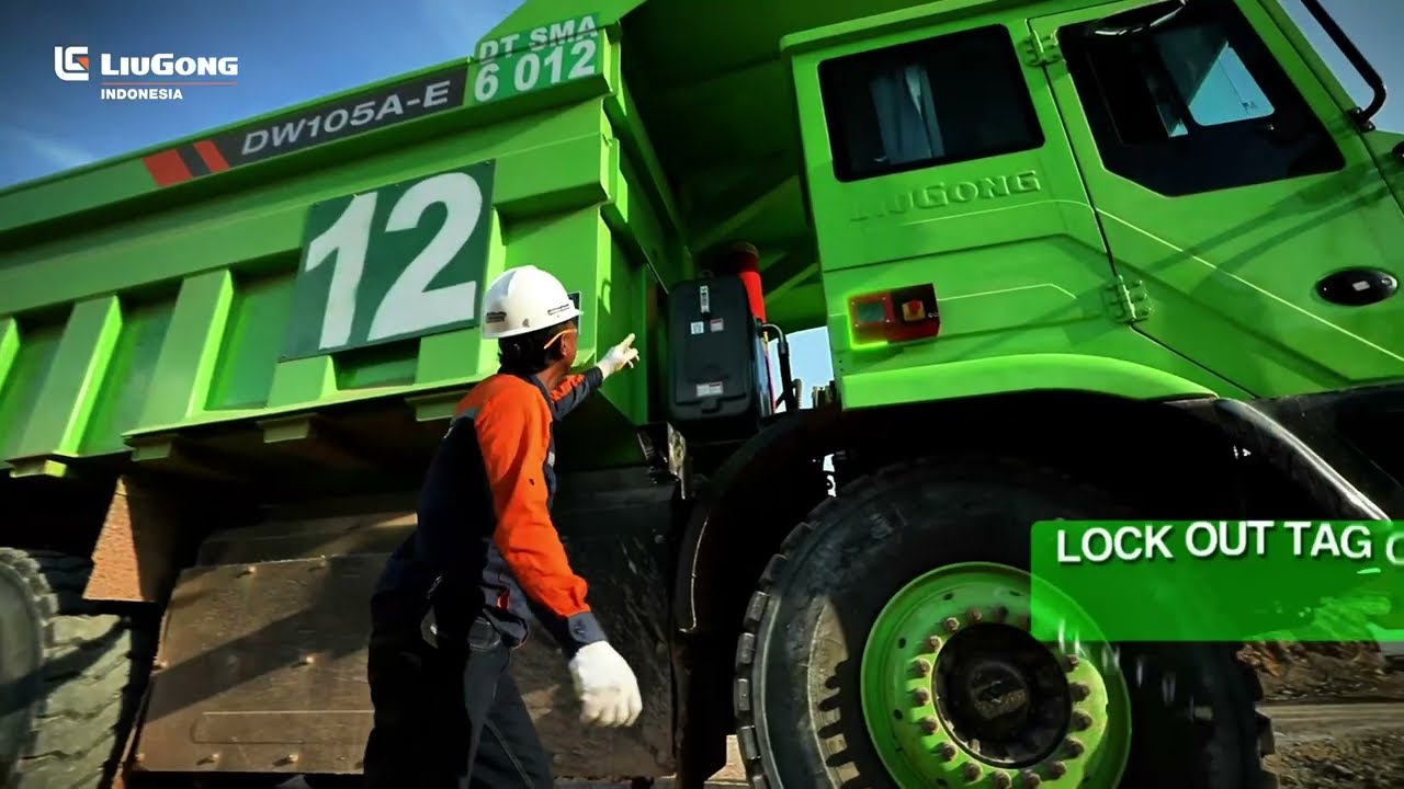 LiuGong DW105AE electric wide-body dump truck