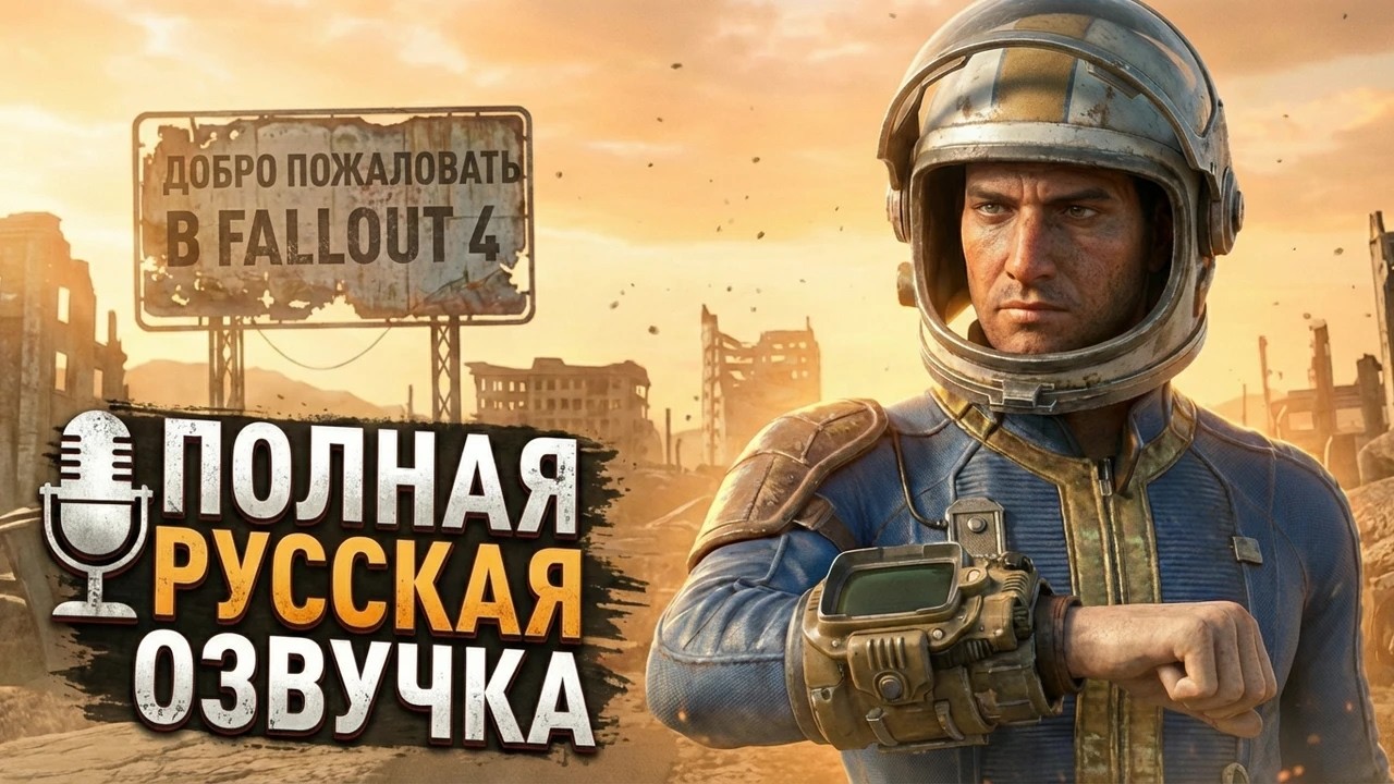 FALLOUT 4 ТЕПЕРЬ ПОЛНОСТЬЮ НА РУССКОМ #4