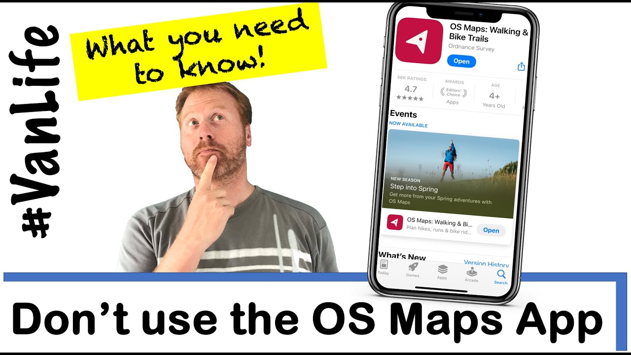 Не используйте приложение OS Maps, пока не посмотрите это! Обзор приложения Footpath Topo Map