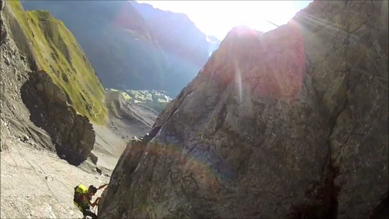 FERRATA TABARETTA SOTTO L'ORTLES .wmv