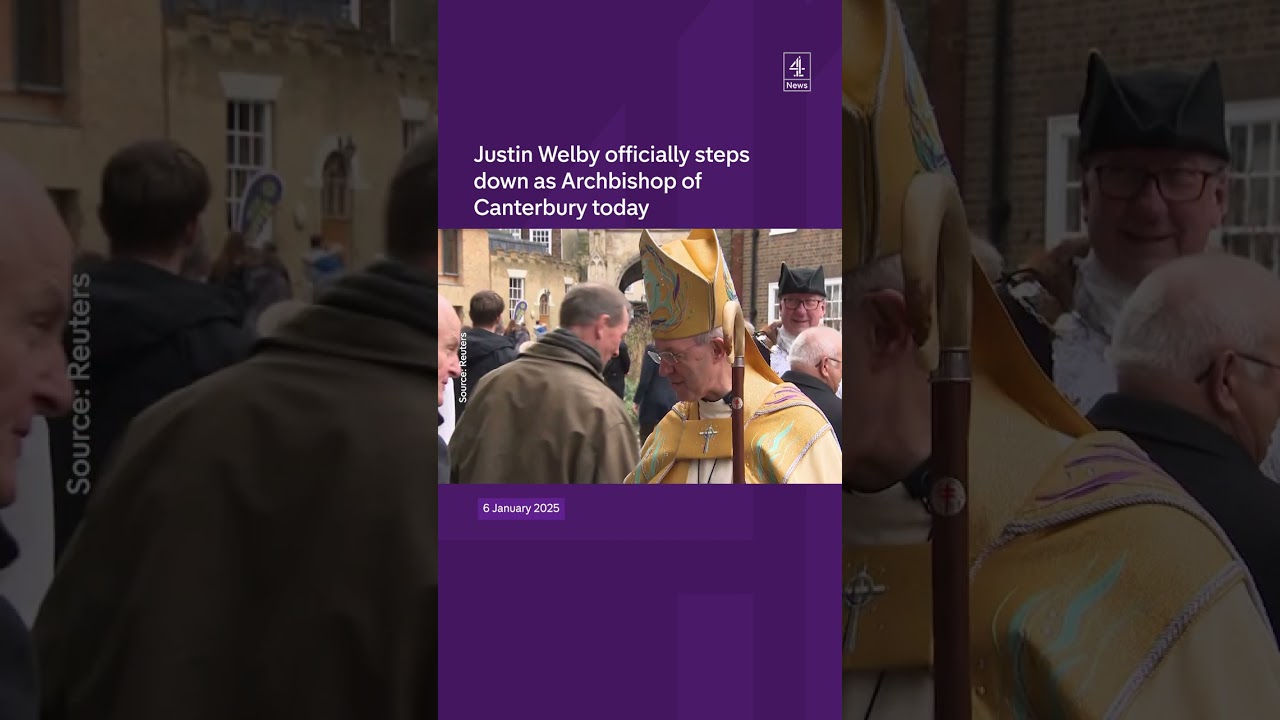 Justin Welby's last day as Archbishop