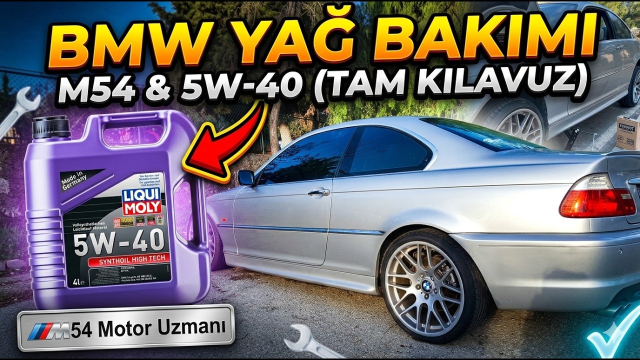 BMW E46 Yağ Değişimi Nasıl Yapılır Nelere Dikkat Edilir?(10.000 BAKIMI)