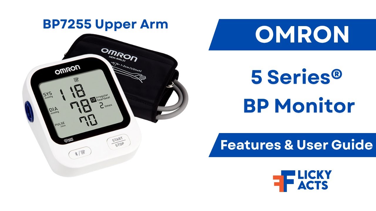 How to Use: OMRON BP7255 5 Series Upper Arm Blood Pressure Monitor | BP Monitor Guide