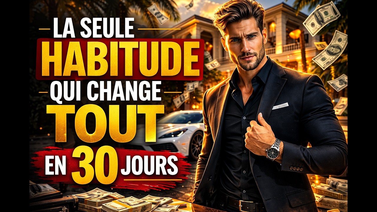La seule habitude qui change TOUT en 30 jours