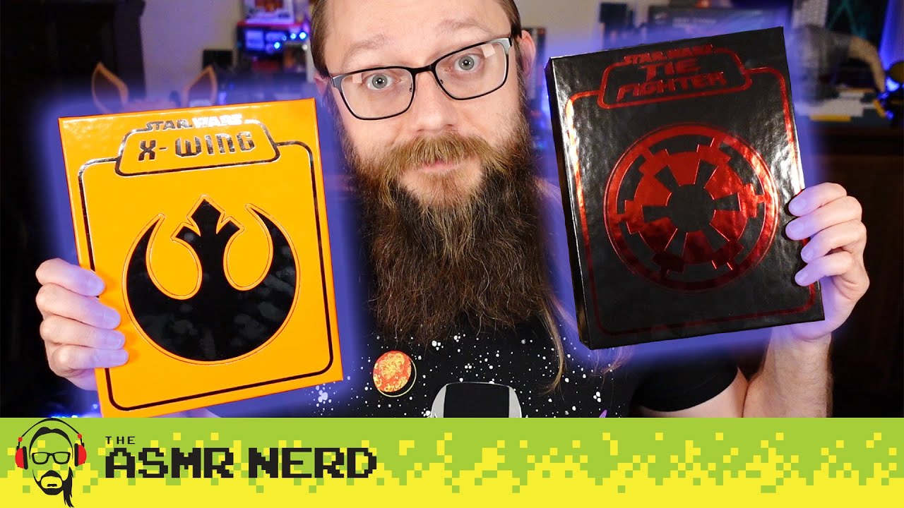 Retro Star Wars Games Tingly ASMR Unboxing! Limited Run Games X-Wing & TIE Fighter Premium Editions