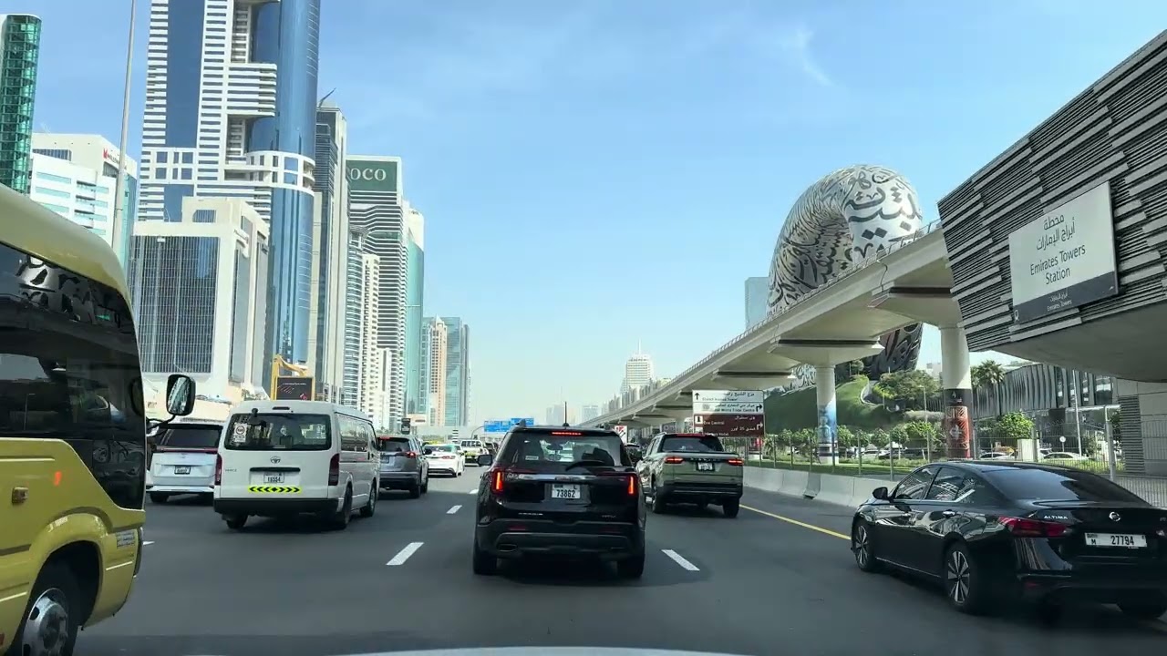 Al Bada to One Central 🇦🇪 | Smooth Dubai City Drive | 4K 60FPS 11 February 2026