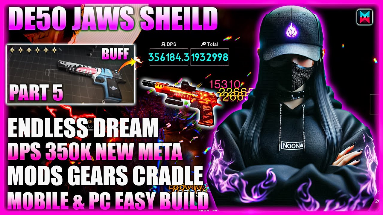 DE50 JAWS UNSTABLE BOMBER NIGHTMARE🥶BEST BUILD GUIDE - ONCE HUMAN