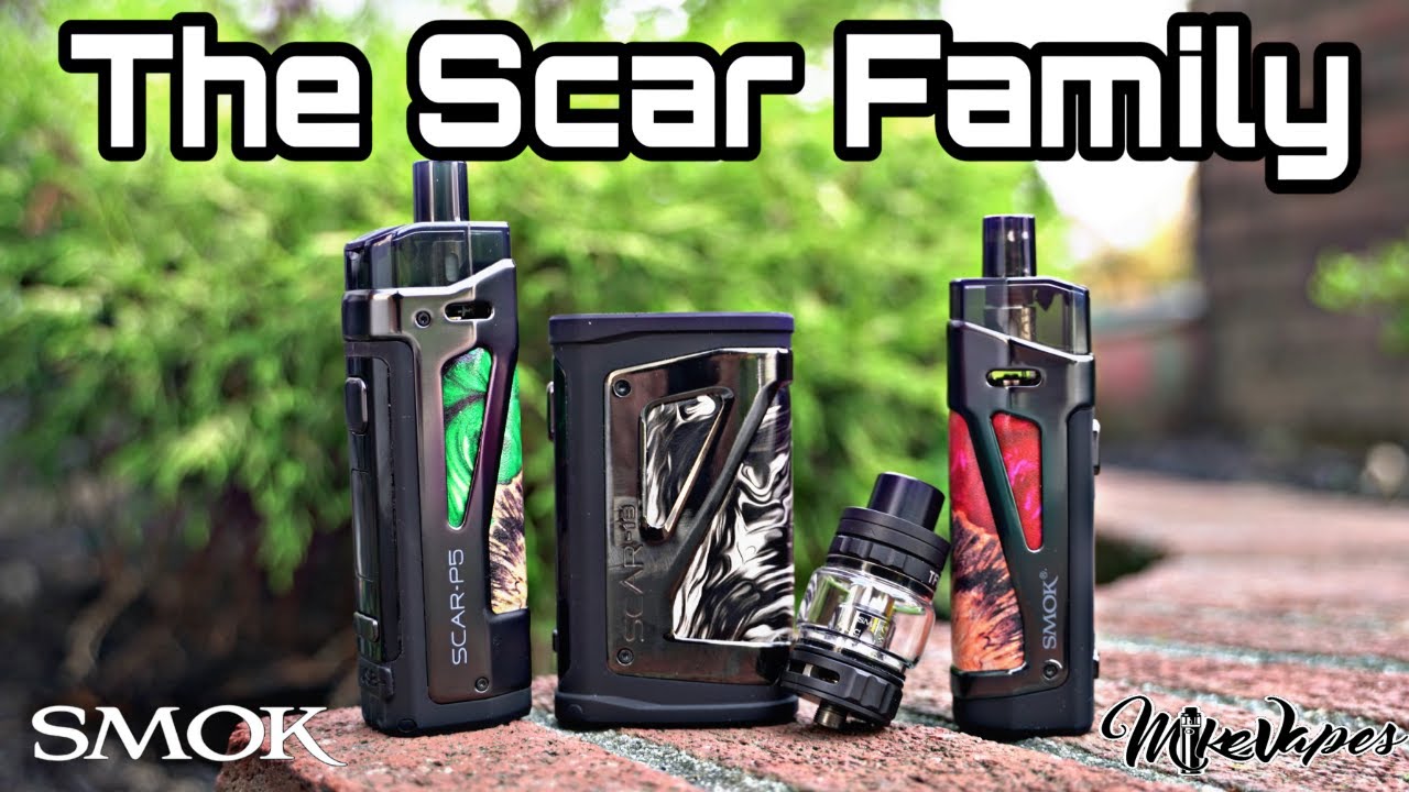 Smok Scar 18, Scar P3 & Scar P5