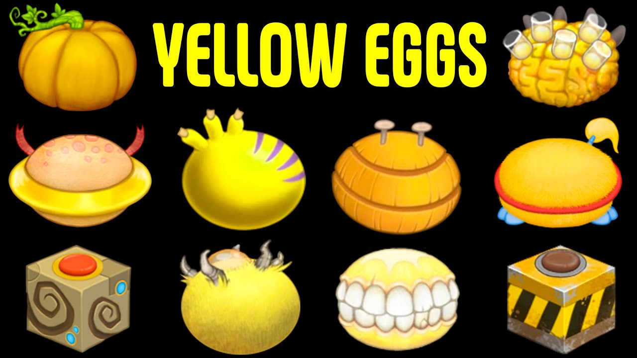 All Yellow Eggs | My Singing Monsters