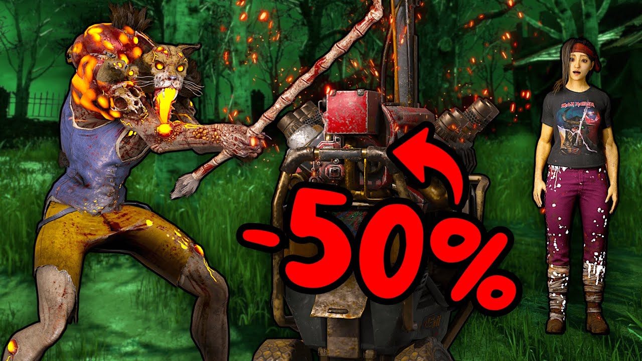 DESTROYING Half a Generator in only ONE KICK in DBD...