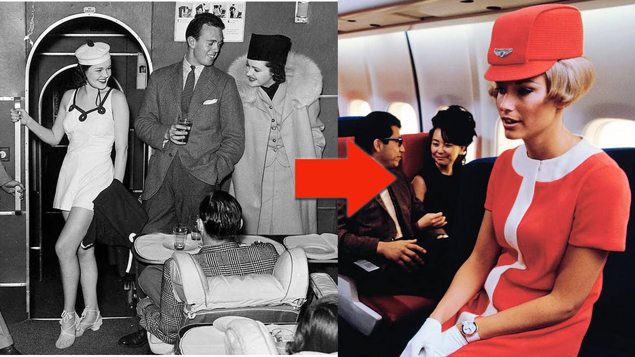 Flight Attendant Uniforms of Past 85 Years to Now