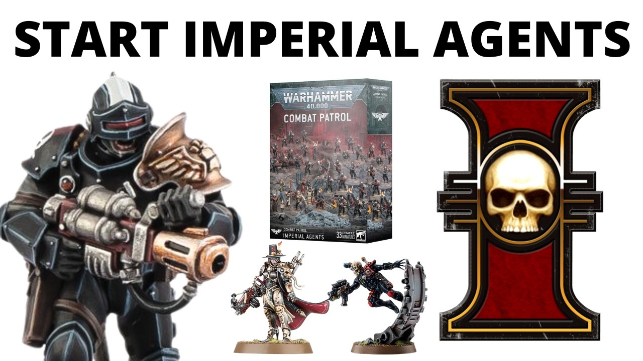 How to Start an Agents of the Imperium Army in Warhammer 40K 10th Edition - Agents of the Imperium!