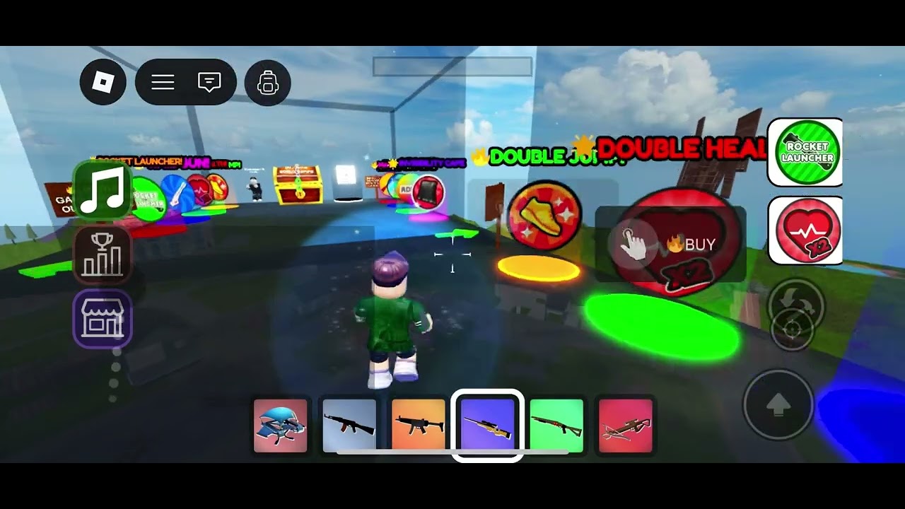 Playing Fortnite In Roblox 