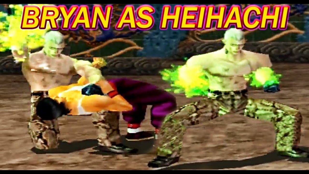 [TAS] Bryan With Heihachi's Moves Gameplay - Tekken 3 (Arcade Version) (Requested)