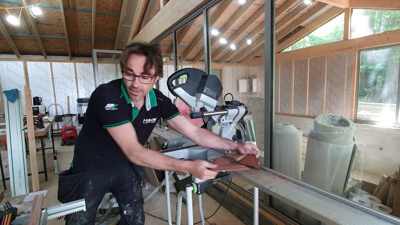 Как правильно вырезать идеально косые срезы на торцовочной пиле Kapex от Festool? Нужно ли коррек...