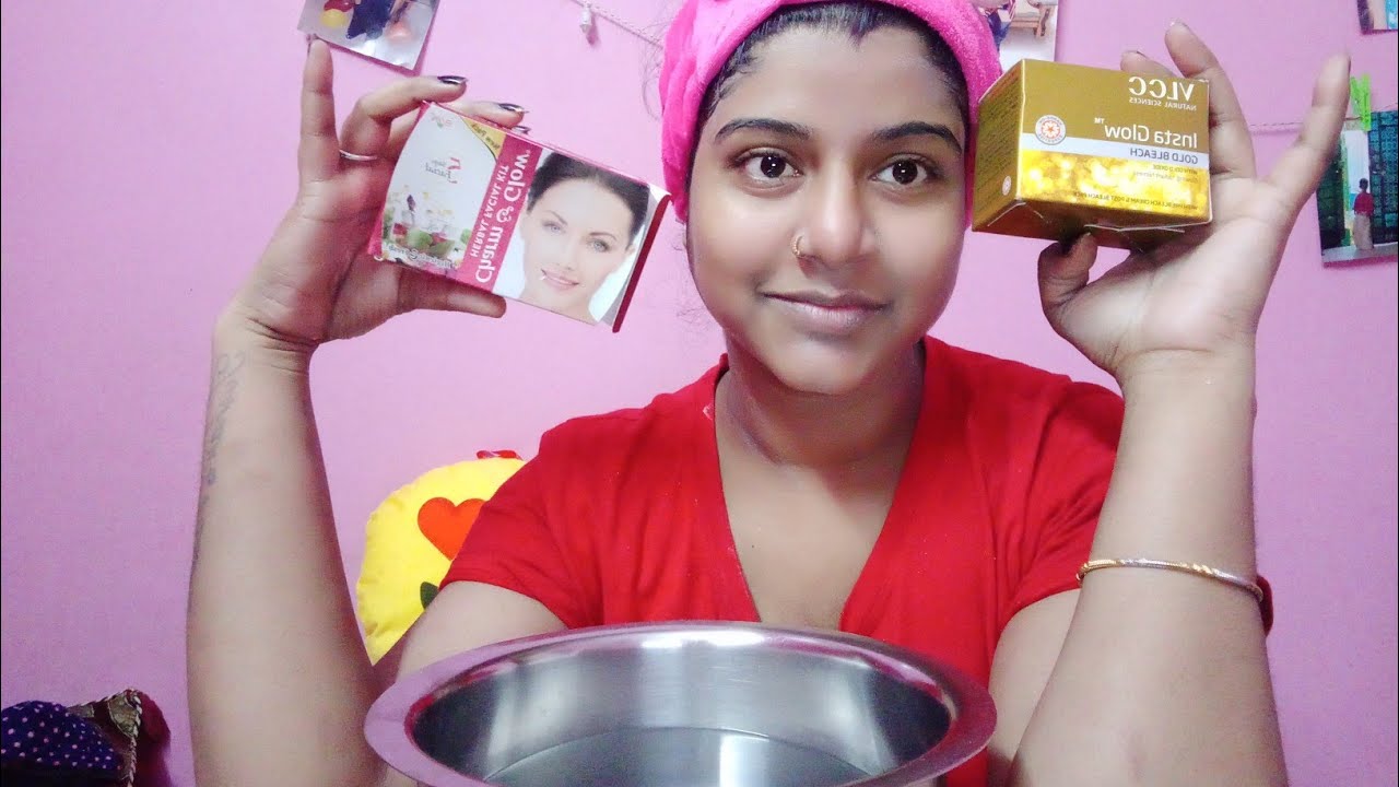 चेहरे पर ब्लिच और फेसिअल करने से पहले इस वीडियो को जरूर देखें||step by step facial or bleach kaise •
