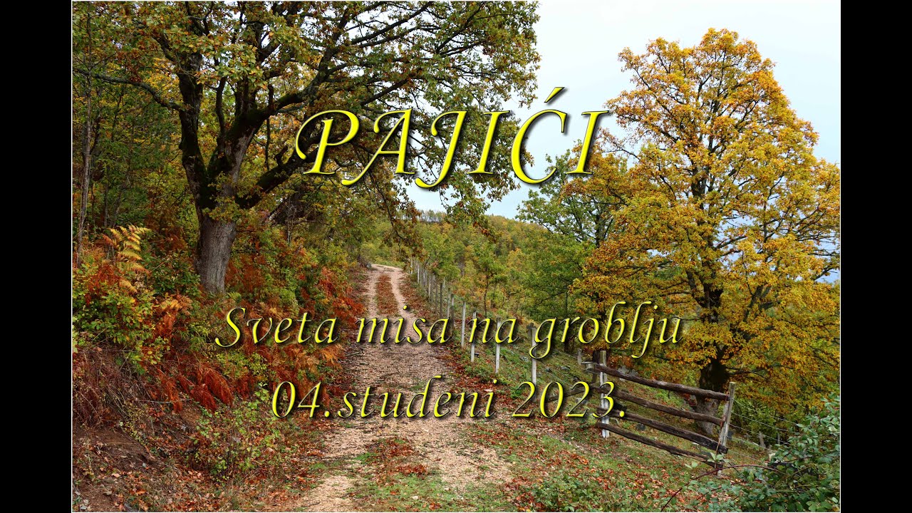Sveta misa na Pajića groblju - 04. 11. 2023.