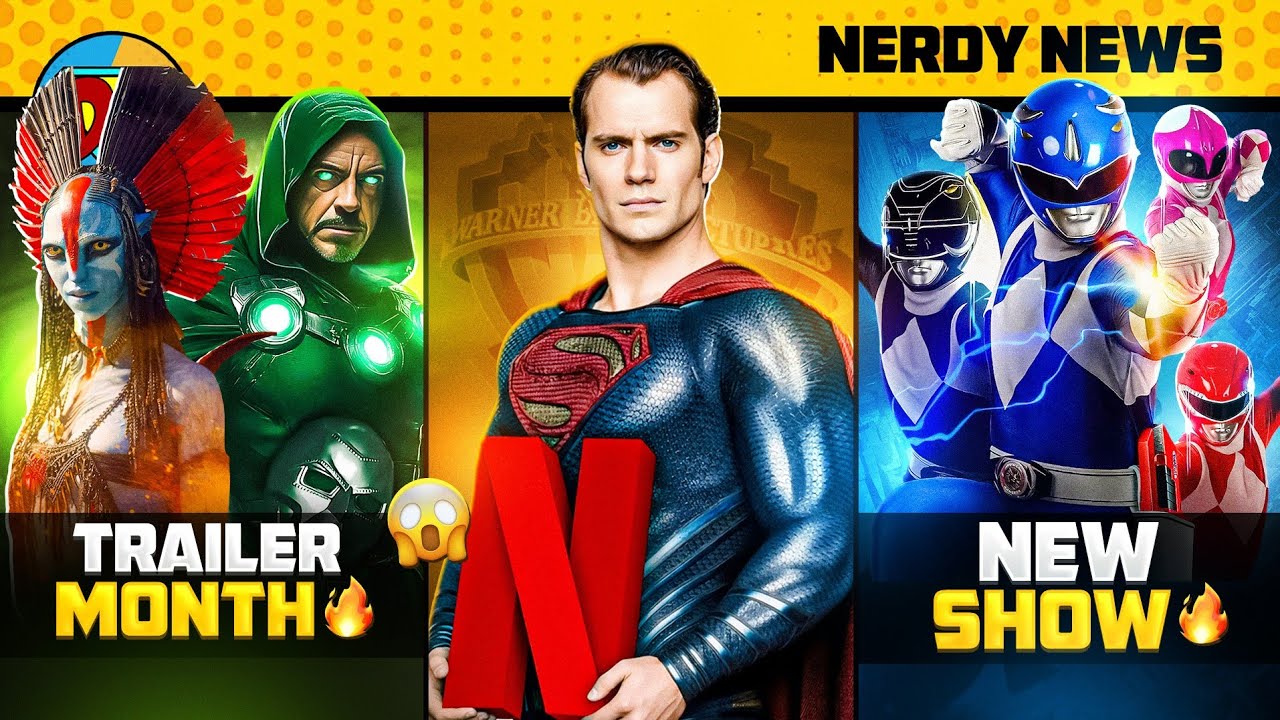 Netflix X Warner Bros 😲, Doomsday Trailer Month 🔥, Power Rangers New Show 🤯 | Nerdy News 393