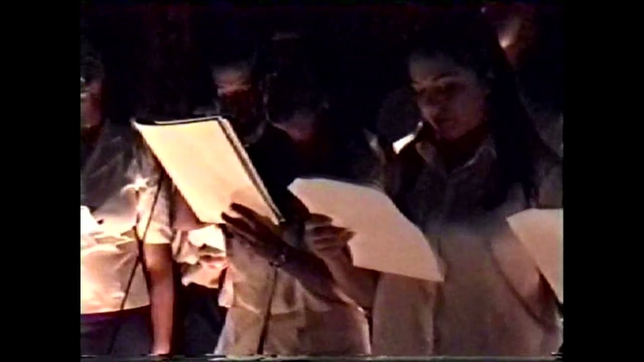 كورال شباب وثانوى وابتدائى نيروز 2001 ... كنيسة مارجرجس حمامات القبه