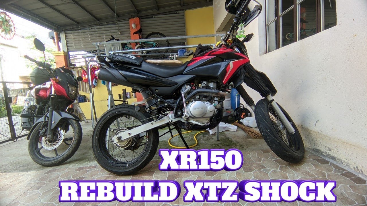 XR150 WITH REBUILD XTZ SHOCKS