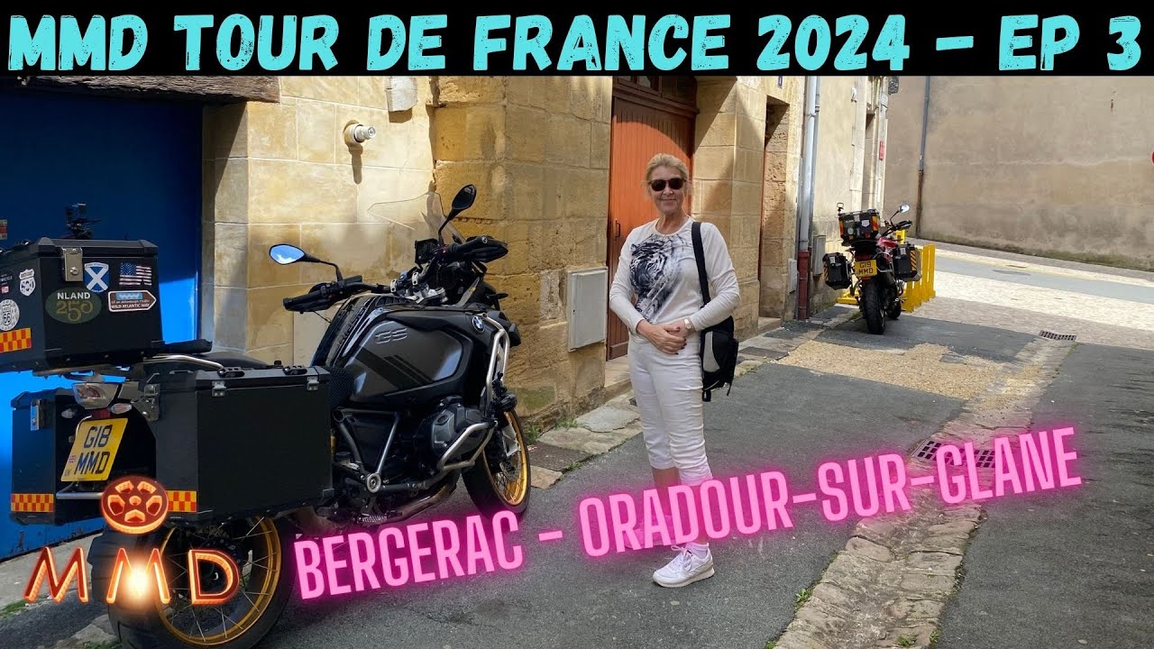 Motorcycle Tour of France on a BMW 1250 GSA and Triumph Tiger 900 - Ep 3