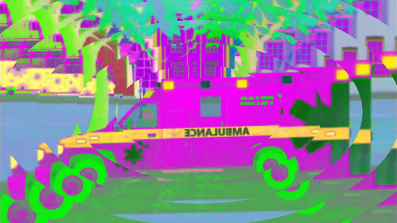 The ambulance run fast go to hospital//Sparta pitch/ Sponsored by: Gamavision Csupo effects