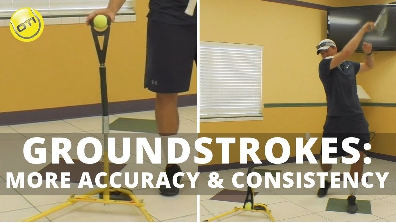 Tennis Tip: More Accuracy And Consistency On Your Groundstrokes