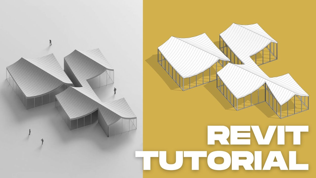 Unique Roof Form Modeling in Revit