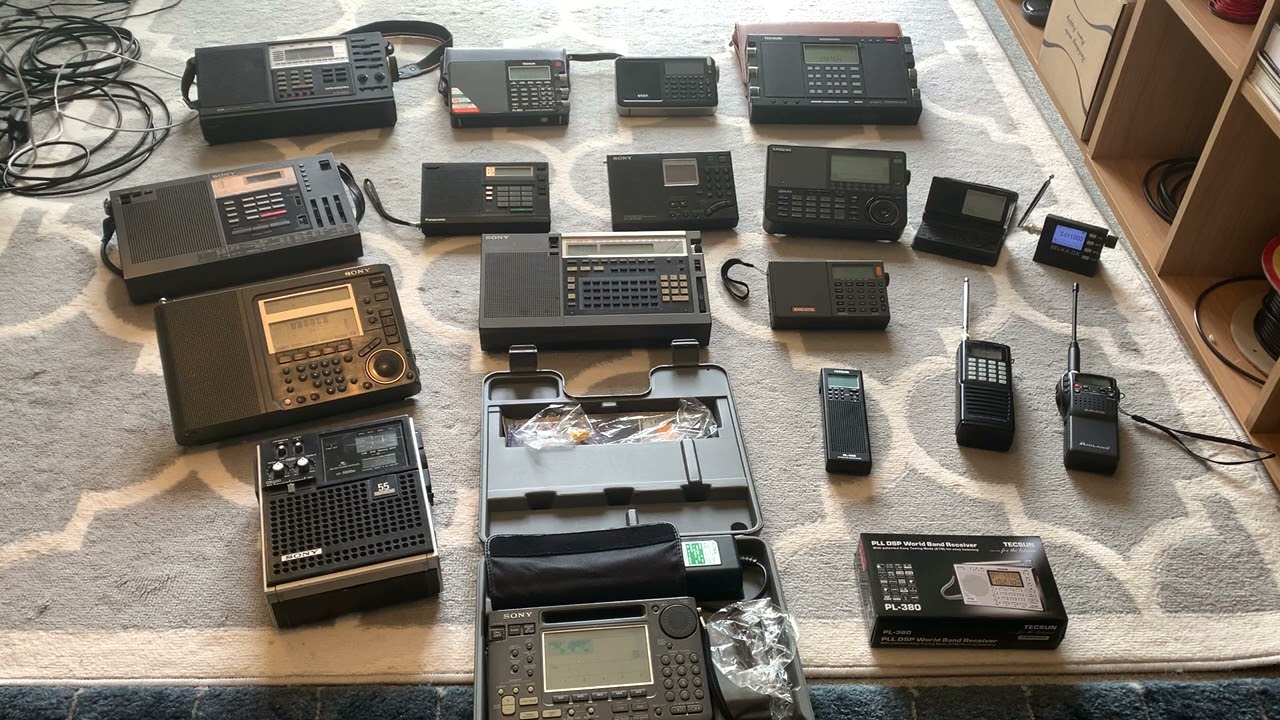 A review of all the radios in my shack: Part 1 - portables