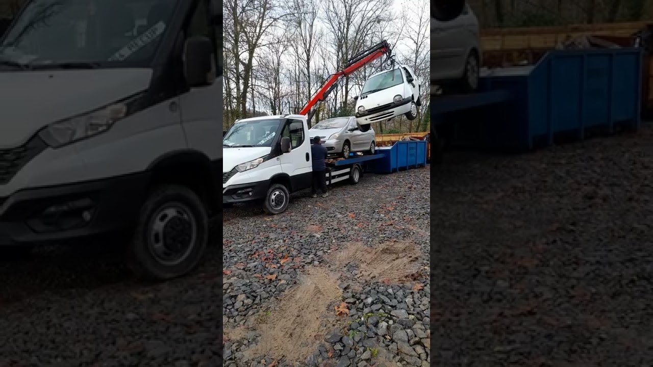 ferrailleur iveco grue