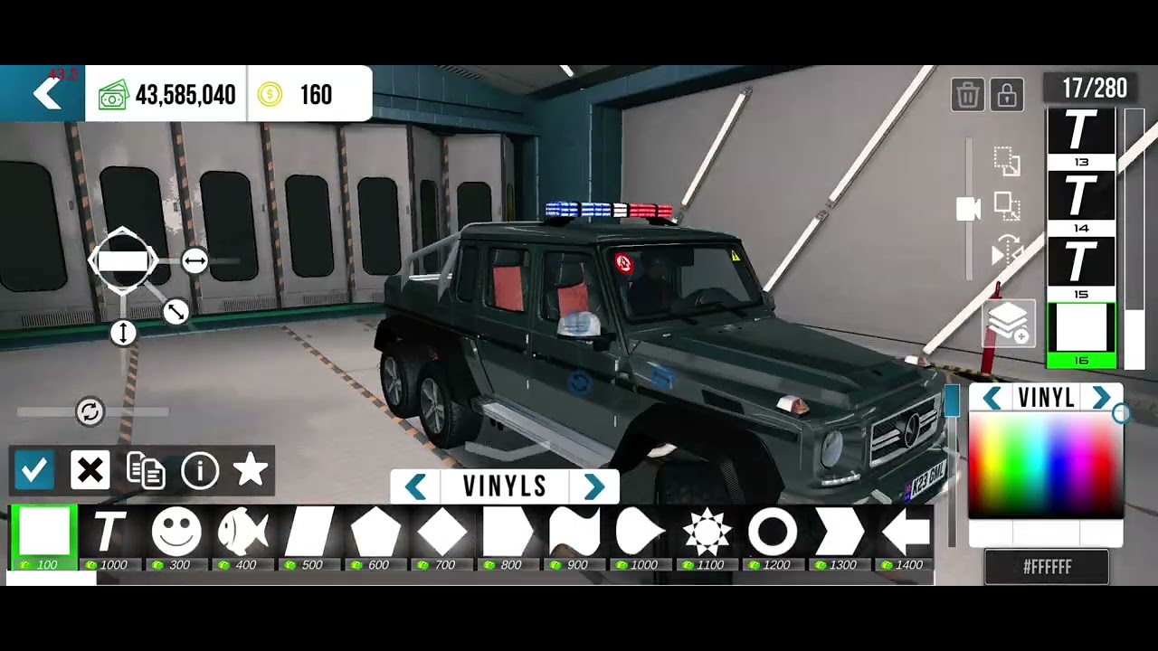 Mercedes Benz AMG 6×6 sleek and clean design tutorial (part 1)