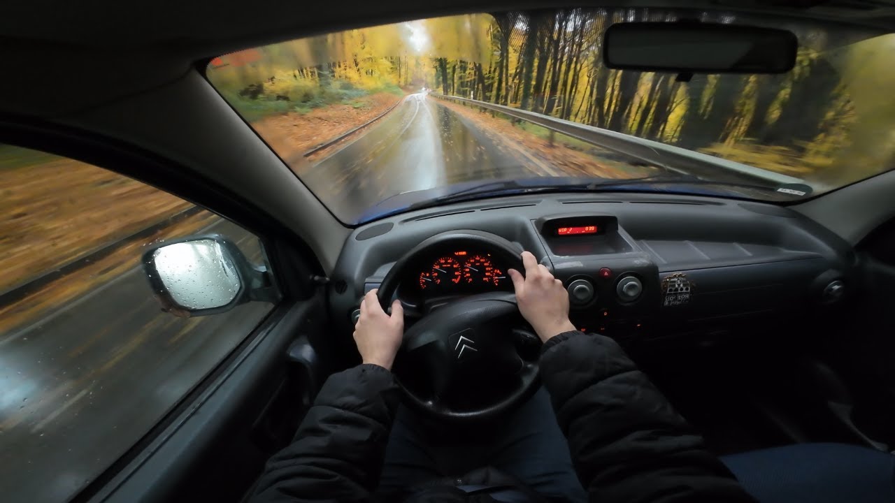 POV:Citroen Berlingo 2004/75HP/Test Drive/ Mountains NATURE/
