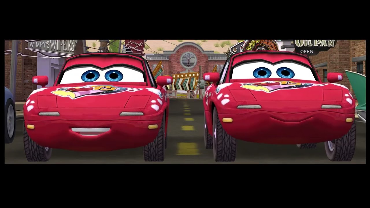 Disney & Others Cars Видеоигра Sally's Sunshine Circuit